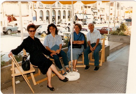 No Brasil com seus familiares-2ª viagem de divulgação